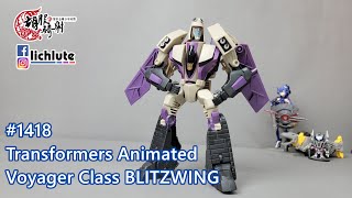 胡服騎射的變形金剛分享時間1418集 08動畫 閃電 Transformers Animated Voyager Class BLITZWING