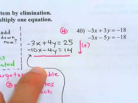 Algebra 1 Lesson 16 Systems Of Linear Equations 8 - YouTube