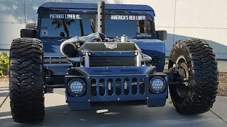 Unofficial Interviews | Patriot Liner Slammed Hummer | SEMA 2023