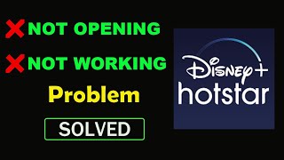 How to Fix Hotstar App Not Working Problem Solved | Hotstar Not Opening in Android & Ios