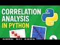 How to Perform Correlation Analysis in Python | Data Analysis with Pandas & Seaborn