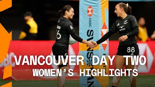 New Zealand DOMINATE and Levi returns in style | Vancouver HSBC SVNS Day Two Women's Highlights