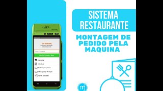 SISTEMA DE RESTAURANTE   MONTAGEM E RECEBIMENTO DE MESA FEITO PELA STONE