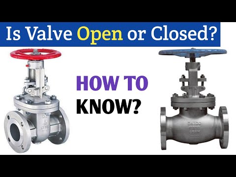 How do you know if your valves are closed?