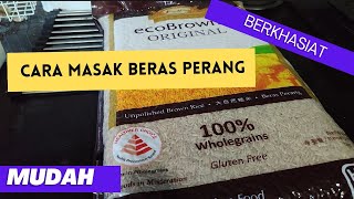 Cara masak beras perang Unpolished guna periuk tekanan noxxa