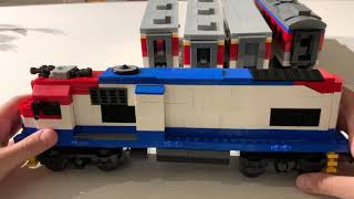 타이판키즈 레고 창작 코레일 특대형 견인 무궁화호 한편성(Taipankids LEGO KORAIL  Mugunghwa class passenger train)