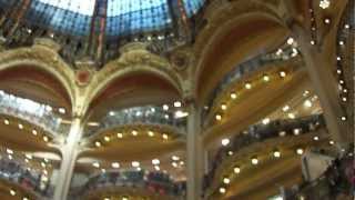 Inside the Galleries Lafayette