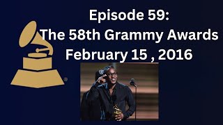 The 58th Grammy Awards (2016) - Not Gonna Be Alright