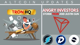 DRAMA: Angry Investors Storm TRON's HQ! EXCLUSIVE Stakenet Interview, BIG DigiByte News, ETN