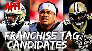 Top 3 Candidates For Saints Franchise Tag | New Orleans Saints Roster News