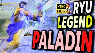 SF6: Paladin  Ryu Legend  VS A.K.I | sf6 4K Street Fighter 6 Season2