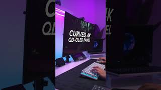 What it's like to game on the world's first 4K QD-OLED gaming monitor!