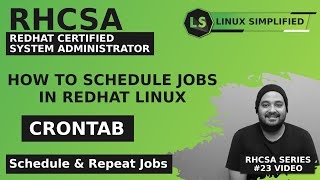 RHCSA | CRONTAB  - How to schedule jobs based on time in Redhat linux | Tamil