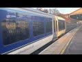 class 165s 165034 165018 departing high wycombe chiltern railways 21.01.2023