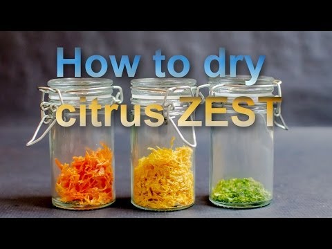 How to make your own dried citrus zest How to make your own dried citrus zest