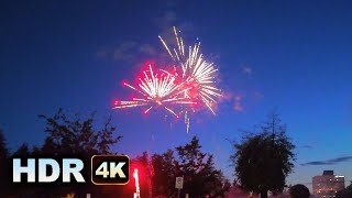 Canada Day  Vancouver  Full Fireworks Show  Central Park Burnaby  [4K HDR]