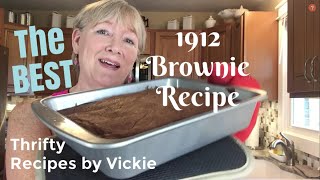 The BEST 1912 Brownies Recipe | Lowney's Brownies Revised | Buttery Chocolate Brownies