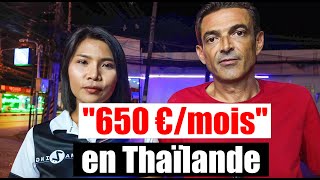 50 ans, 650€/mois pour vivre en Thaïlande ( avec sa copine Thaï )