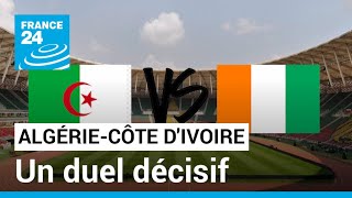 CAN-2022 : Algérie-Côte d’Ivoire, un duel décisif pour les Fennecs • FRANCE 24