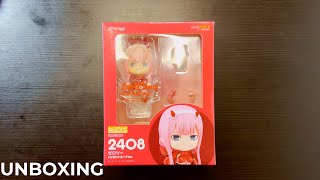 Zero Two Pilot Suit Ver |  Nendoroid Unboxing