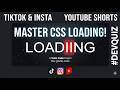 Creative Text Loading Animation Using HTML & CSS Tutorial 🚀