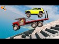 Stairs Vs Cars #55 - BeamNG drive