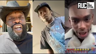 Rappers & Celebs Reacts To Kendrick Lamar Drake J Cole Diss Rick Ross Travis Scott YMW Melly