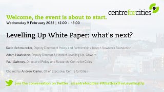 Levelling Up White Paper: what's next?