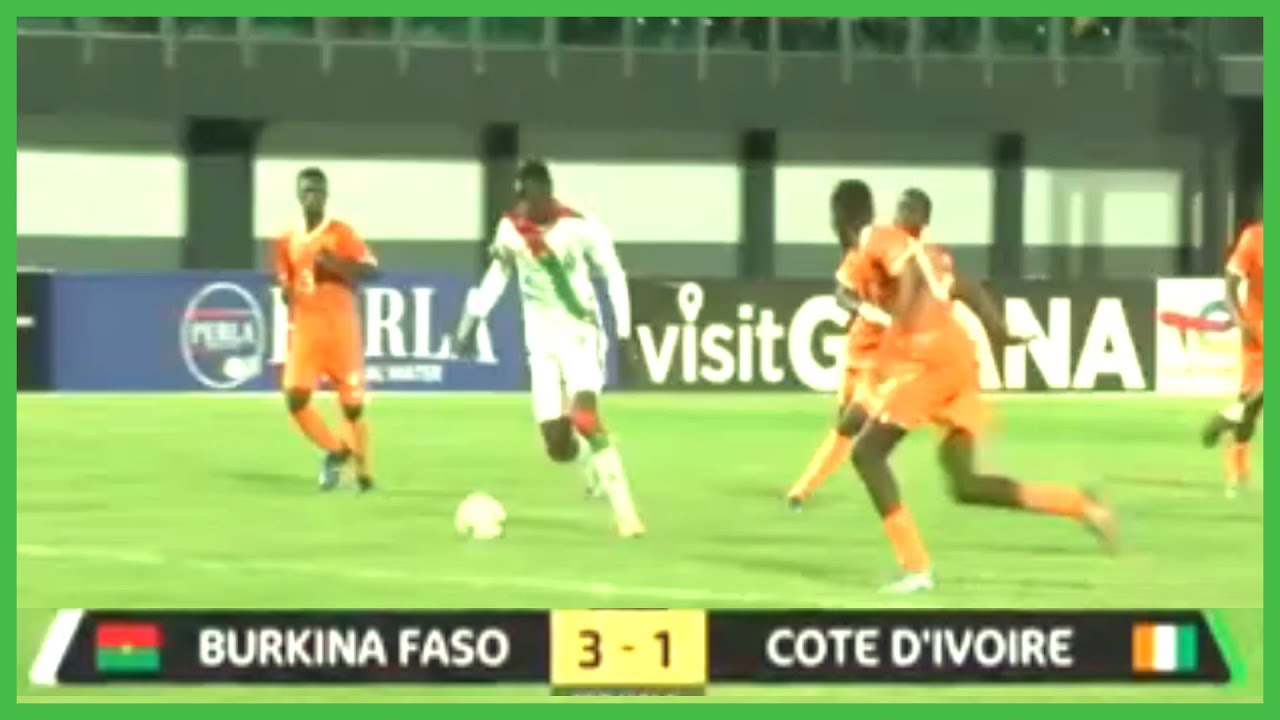 Burkina Faso Vs Cote D'Ivoire 3 - 1 Highlights Final WAFU ZONE B U17 ...