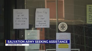 Johnson City Salvation Army seeks support after gas leak