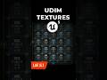 UDIM Textures in Unreal Engine 5.1 #shortsfeed