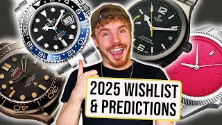 What I Want To See In 2025! (Predictions \u0026 Trends, Rolex, Tudor, Omega, AP, Patek)