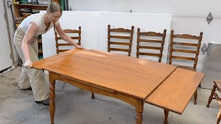 Table Troubles: How to Tackle a Stuck Draw-Leaf Table