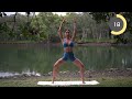 20 min pilates hiit low impact u0026 no repeat workout stretch included