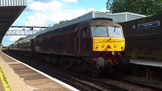 WCRC 47832 departs Hither Green with The Northern Belle \u0026 57601 25/5/19