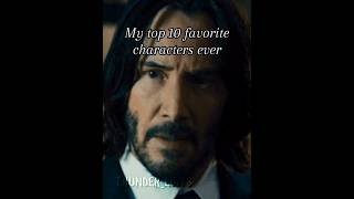 My top 10 favorite characters ever #ranking #top10 #movies #shows #edit