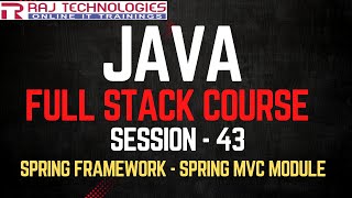 Session - 43 |Java Full Stack Developer Course | Developing a Spring Web MVC Application in Eclipse