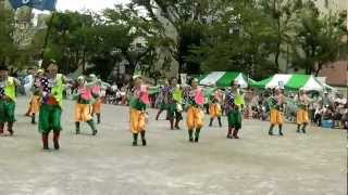 2012 深川よさこい祭り ２　東京メトロシーブルー