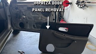 How To Remove Door Panels on a 2000 Subaru Impreza Outback Sport