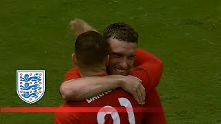 Lambert goal - England v Ecuador 2-2 | Goals & Highlights