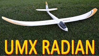 UMX Radian Glider - Flight & Hands on Review