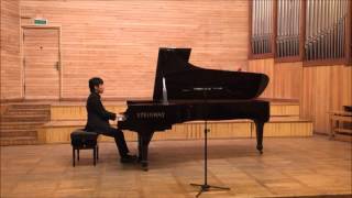 Beethoven: Piano Sonata in E minor No.27 Op.90  Pf: Takuya Tainaka