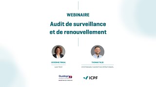 Webinaire : Audit de surveillance et de renouvellement Qualiopi (octobre 2024)