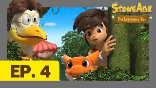 A Strange Kaki l Episode 4 Stone Age The Legendary Pet l New Dinosaur Animation