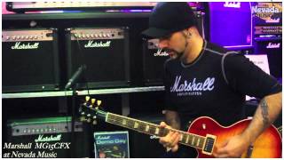 Marshall MG15CFX Amp Demo With Chris George