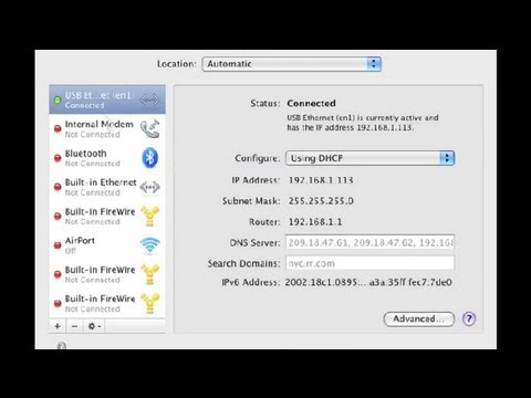 How to Find an IP Address & Port Number : Internet & Mac Tutorials How to Find an IP Address & Port Number : Internet & Mac Tutorials