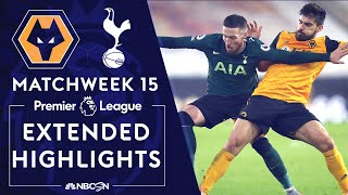 Wolves v. Tottenham | PREMIER LEAGUE HIGHLIGHTS | 12/27/2020 | NBC Sports
