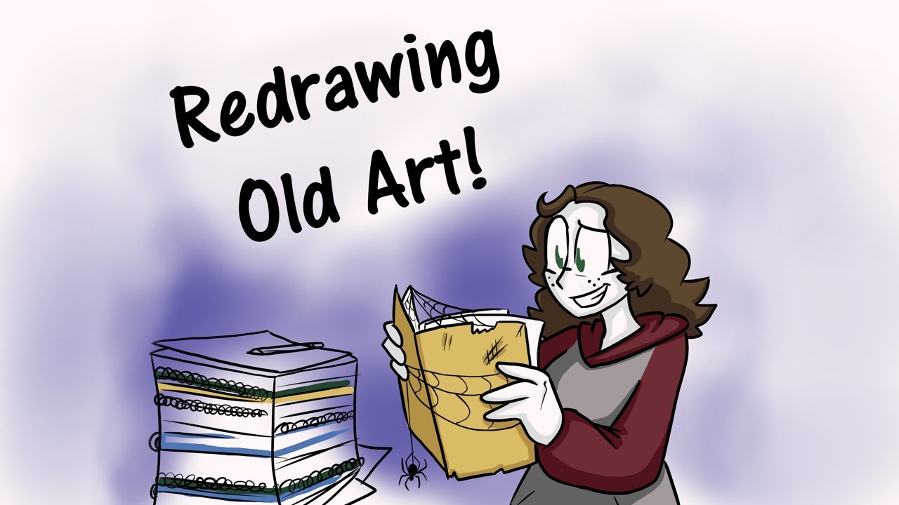 Redrawing Old Art Part 1 Youtube