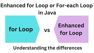 #16 Enhanced For Loop | For Each Loop in Java