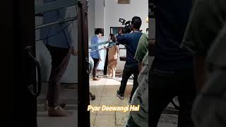 Pyar Deewangi Hai behind the scenes with Neelum Muneer Khan and Shakeel Hussain Khan
